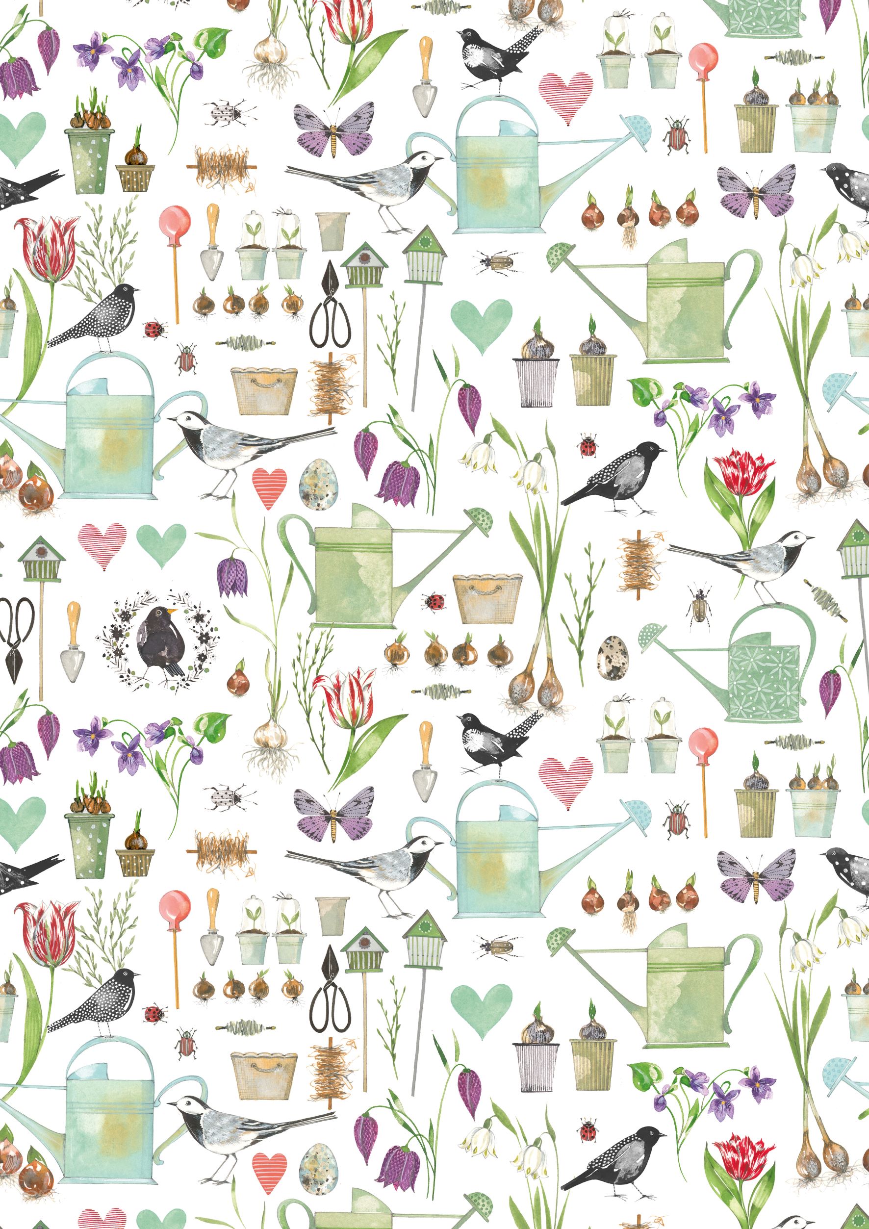 3523-932 Gartenpoesie