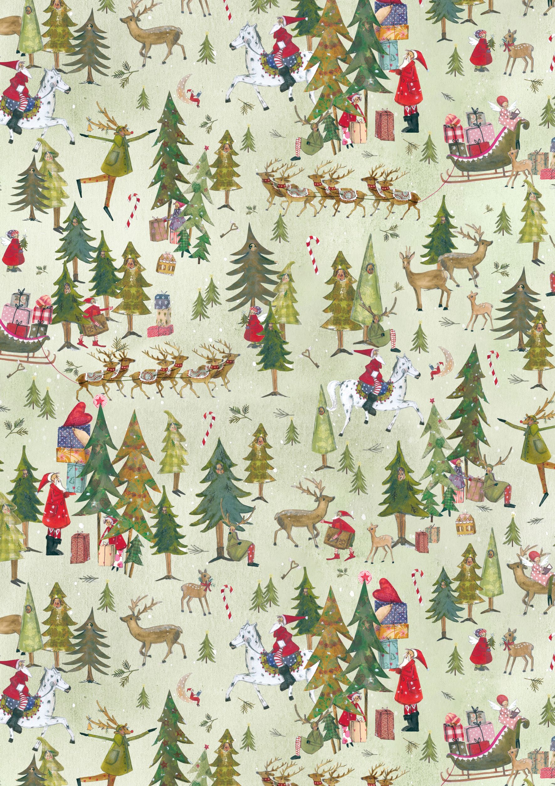 3523-953 Weihnachtsfabelwald