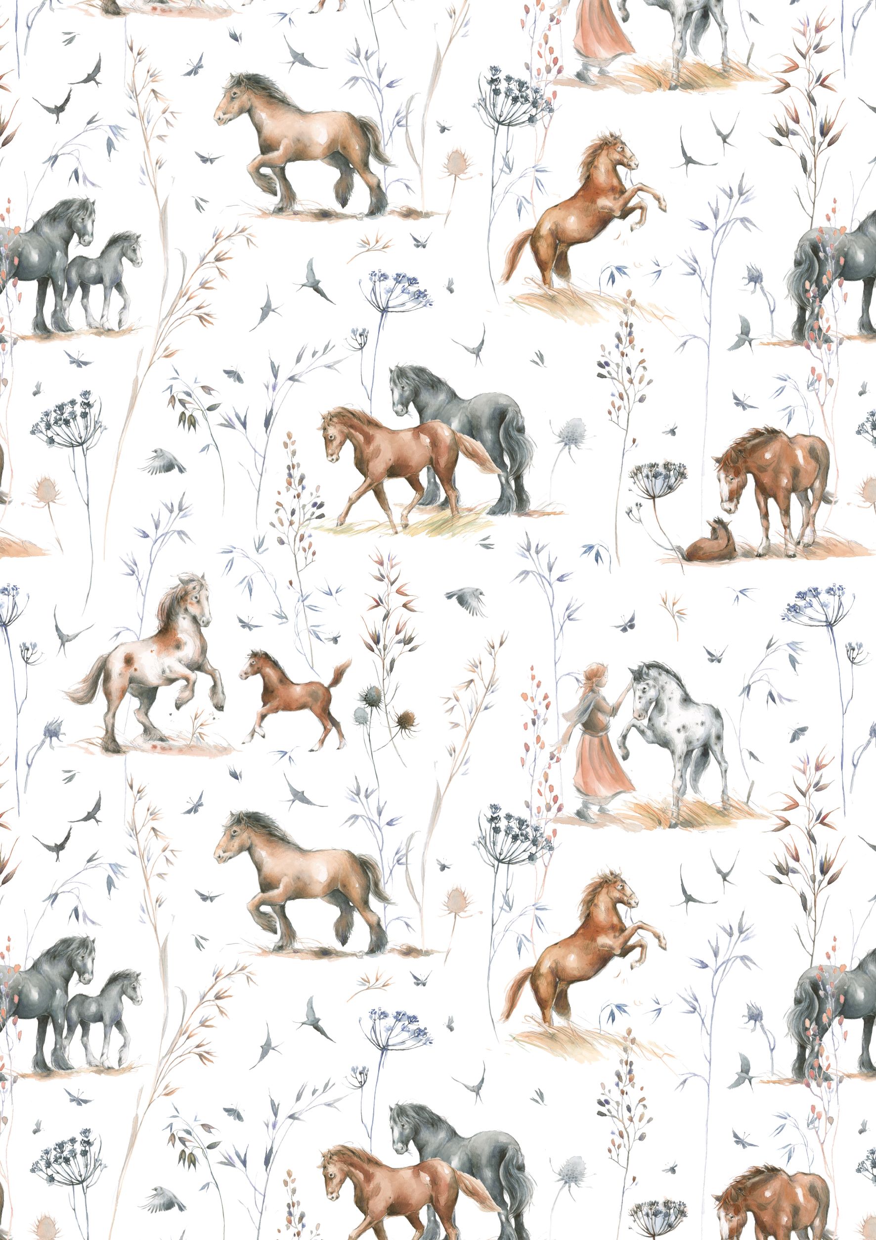 3523-982 Wiesenwind und Pferdeglück