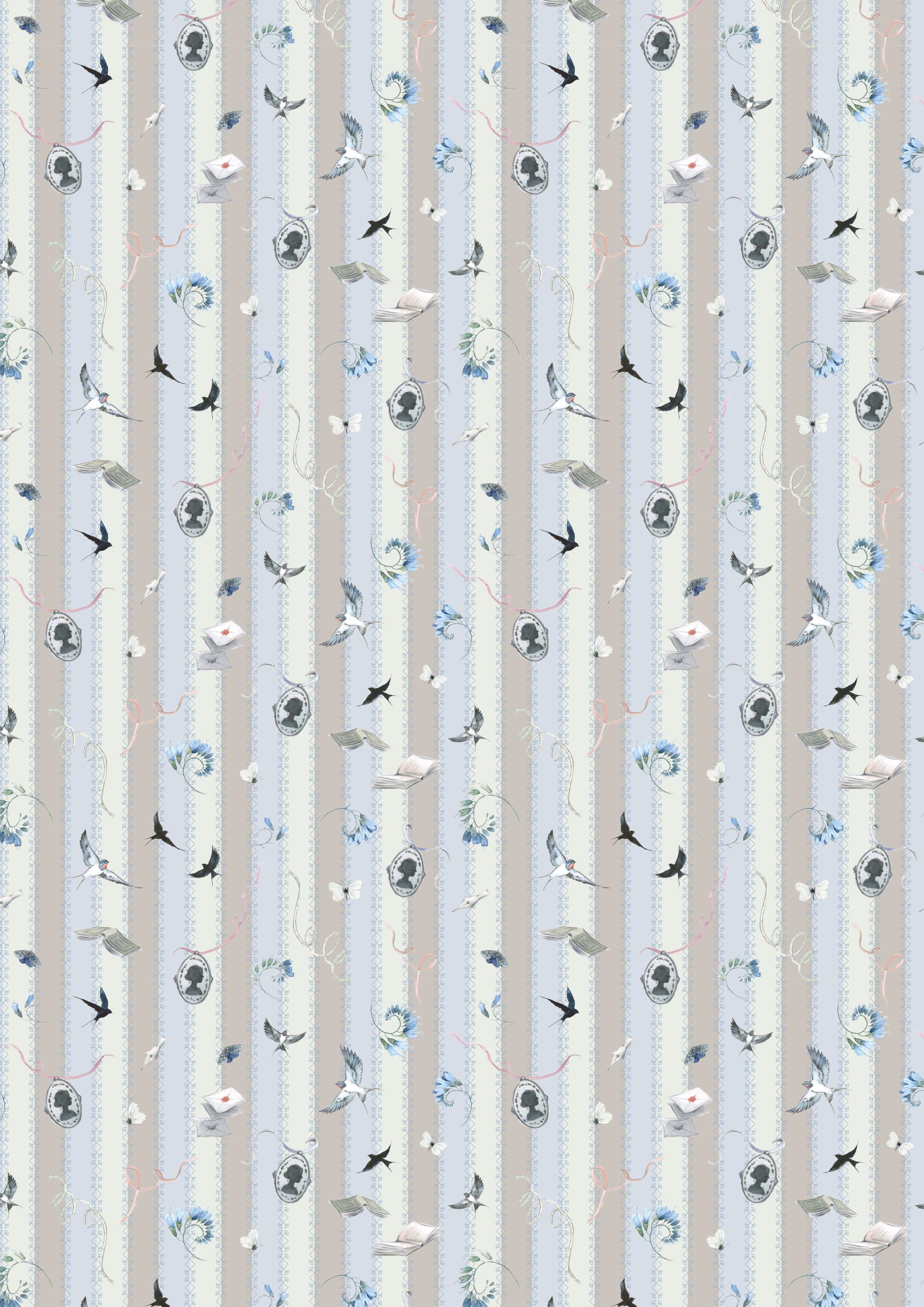 3523-984 Blaue Schwärmerei