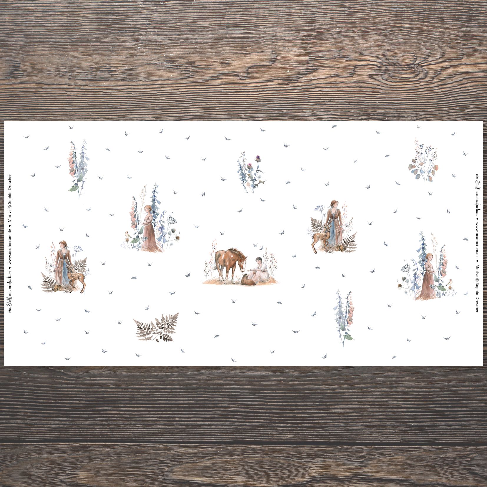 3523-985 Panel Wiesenidylle