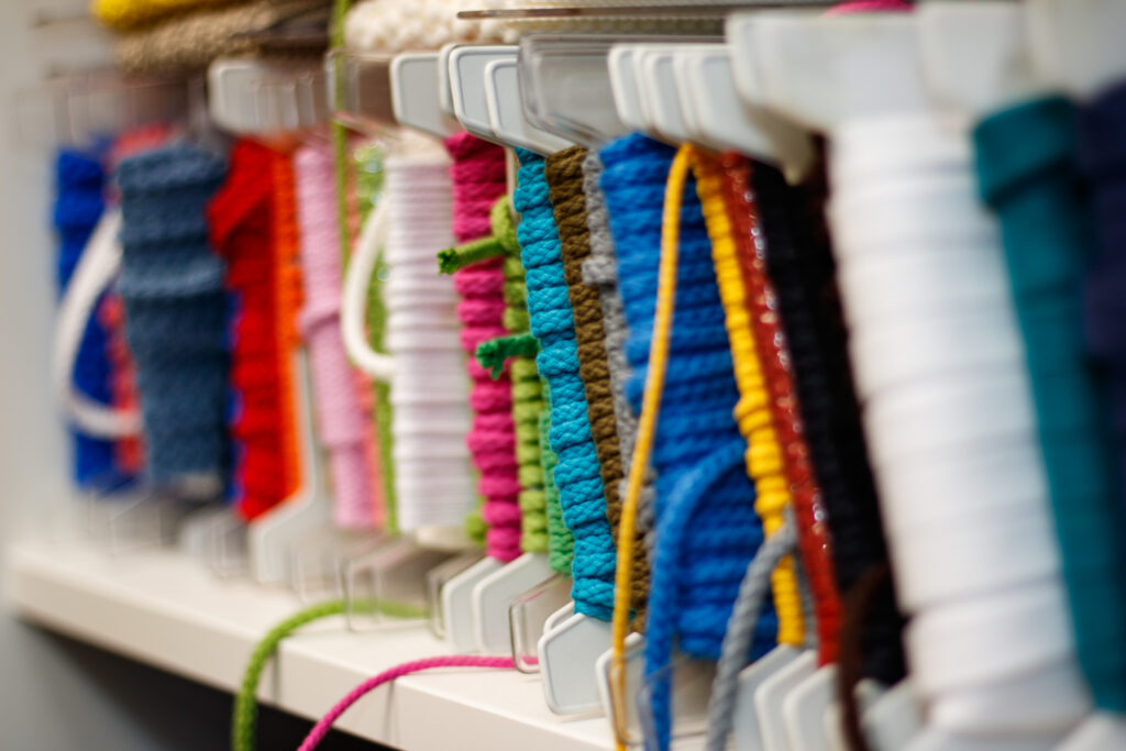 Stoffauswahl Mode, Zubehör