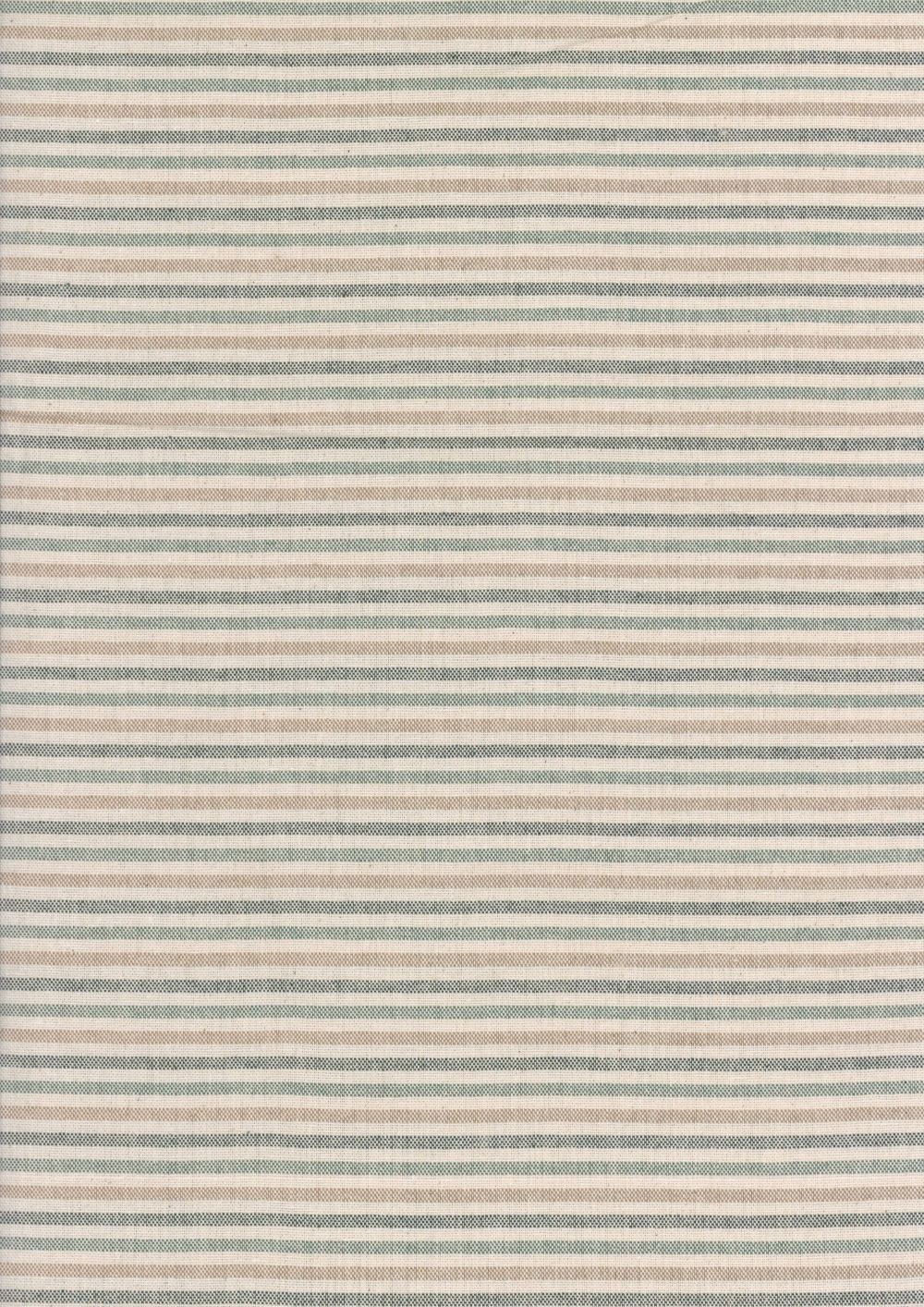 3523-1602-27-Webstoff-Streifen-gruen-natur1 acufactum acufactum Baumwollstoff