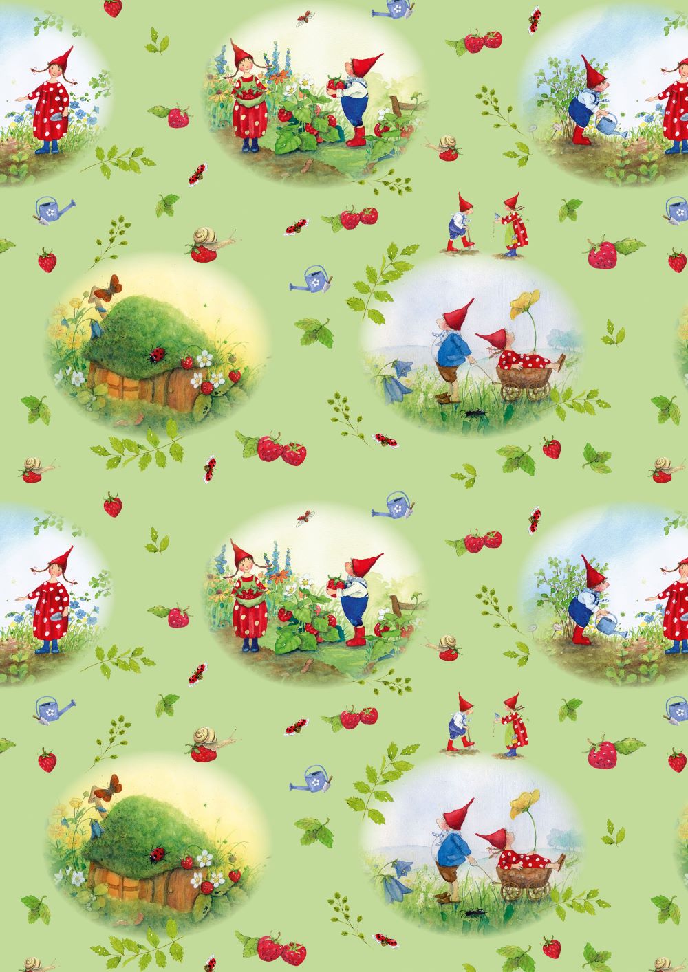 3523-7471 Sommeroval mit Pippa und Pelle acufactum acufactum Baumwollstoff