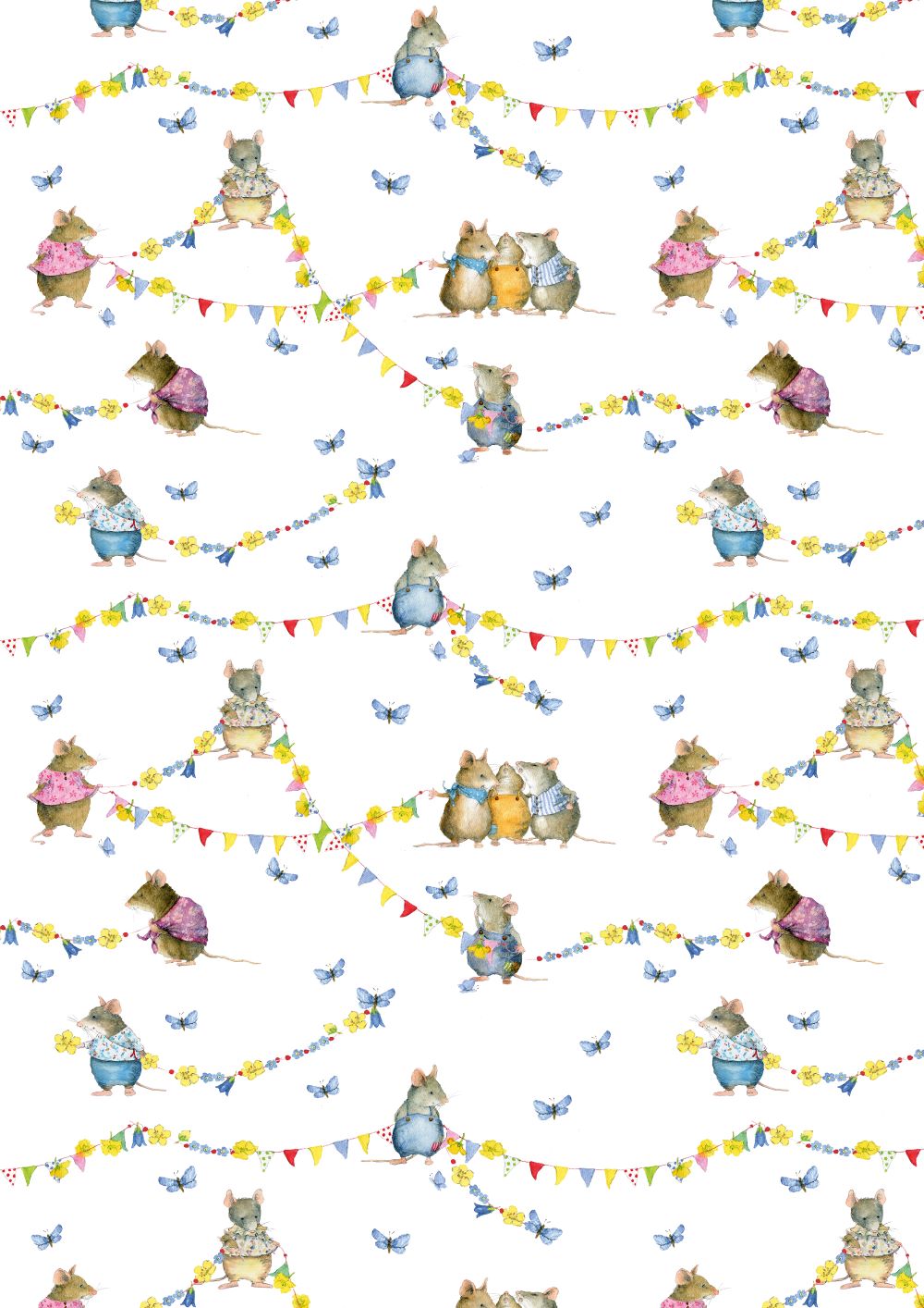 3523-749 Mäusesommer acufactum acufactum Baumwollstoff