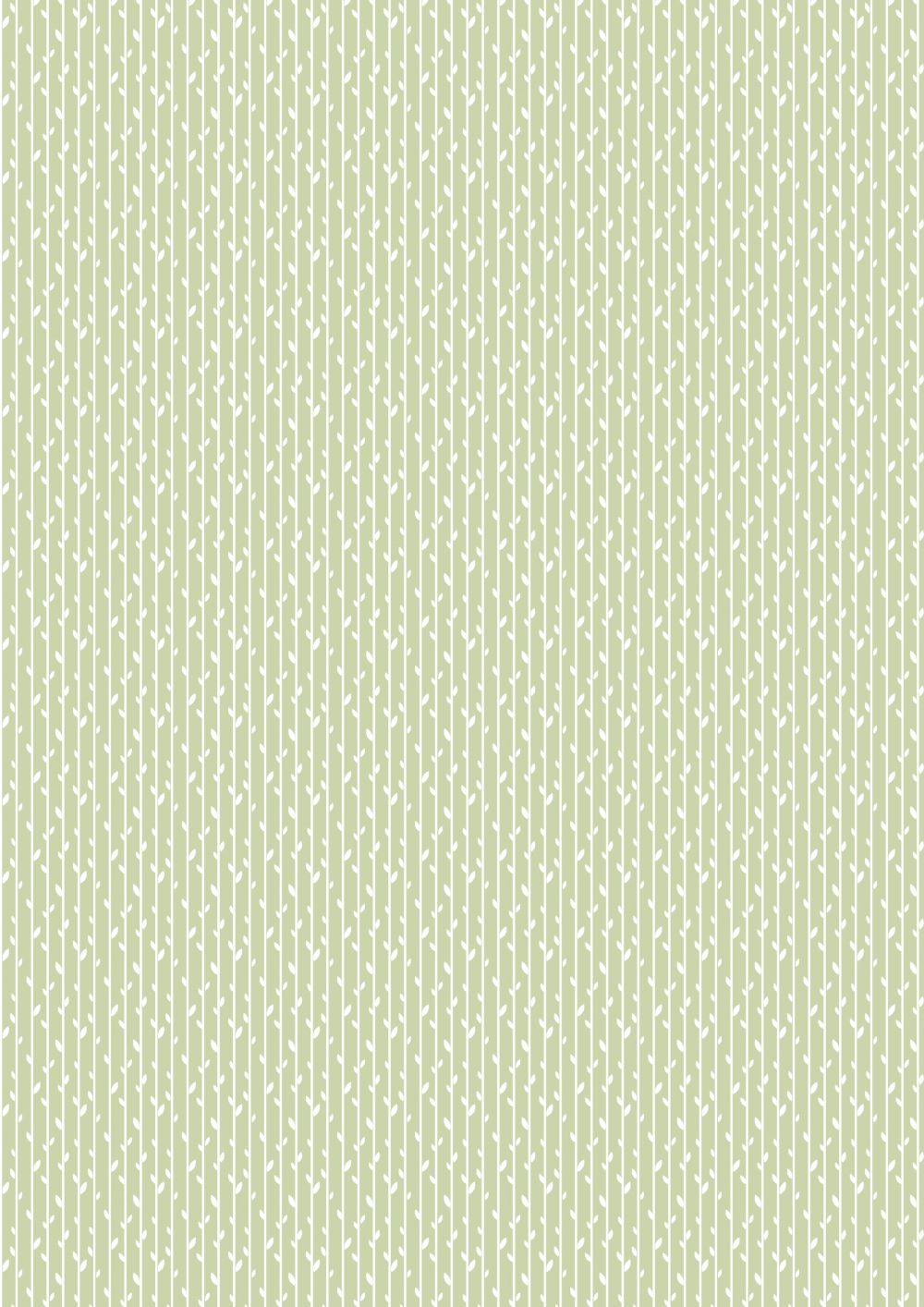 3523-793 Blätterstreifeb grün acufactum acufactum Baumwollstoff