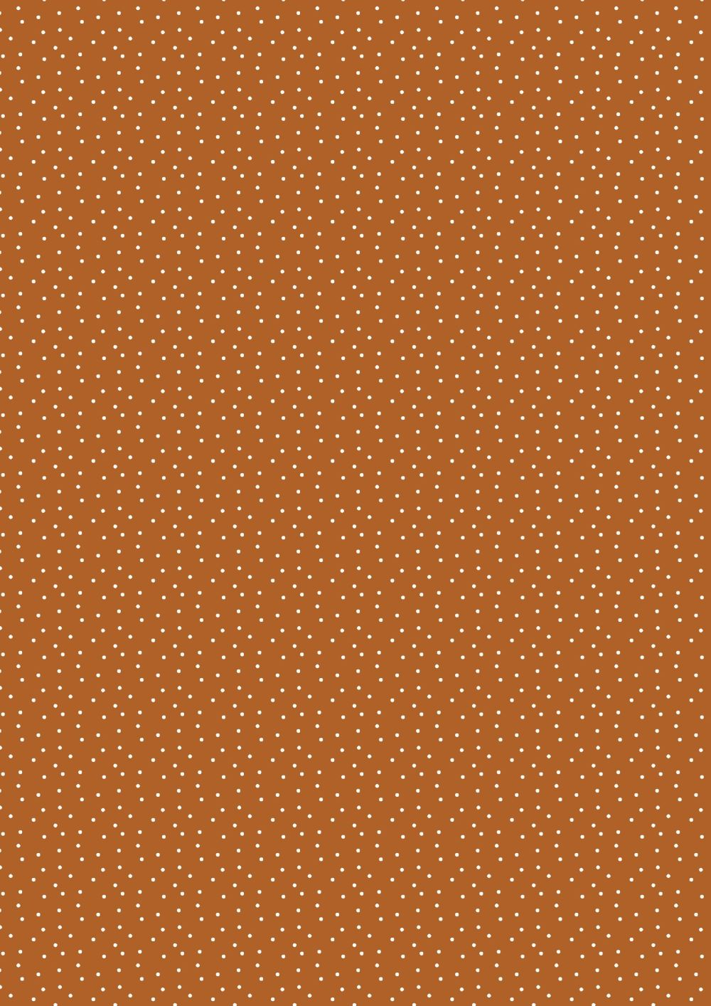 3523-821 Tupfeacufactumn rost acufactum Baumwollstoff