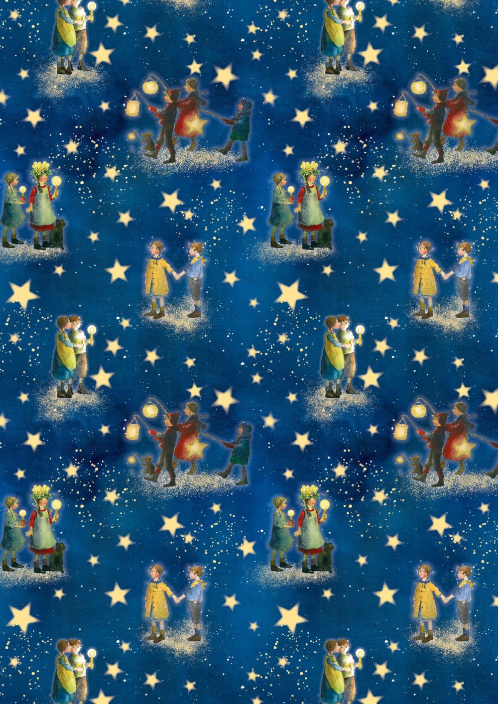 3523-824 Lichterkinder acufactum acufactum Baumwollstoff