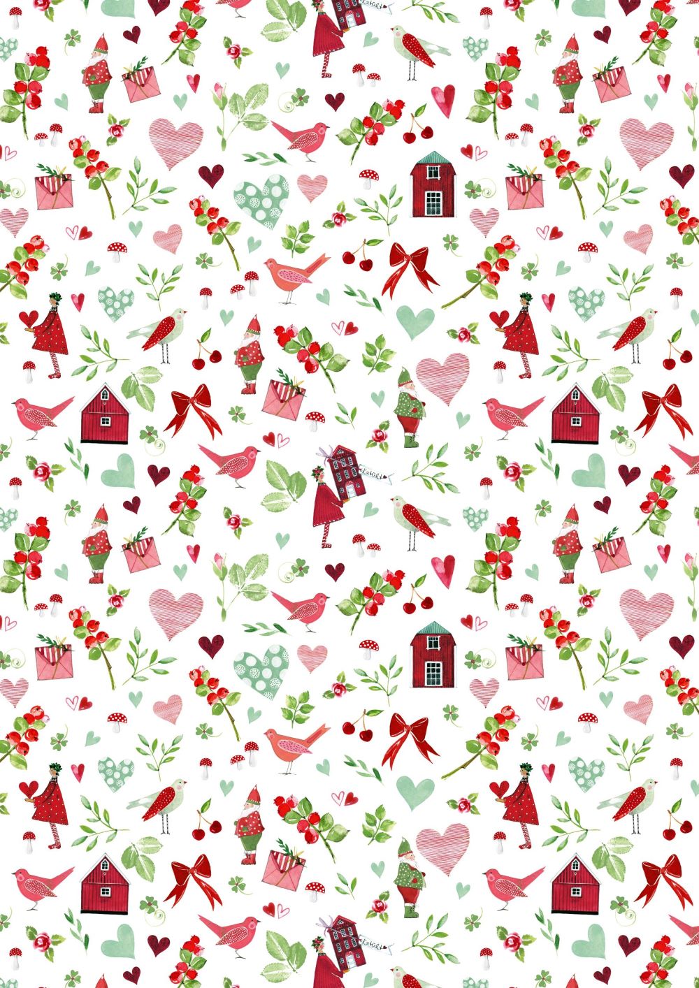 3523-921-Schwedensommer acufactum acufactum Baumwollstoff